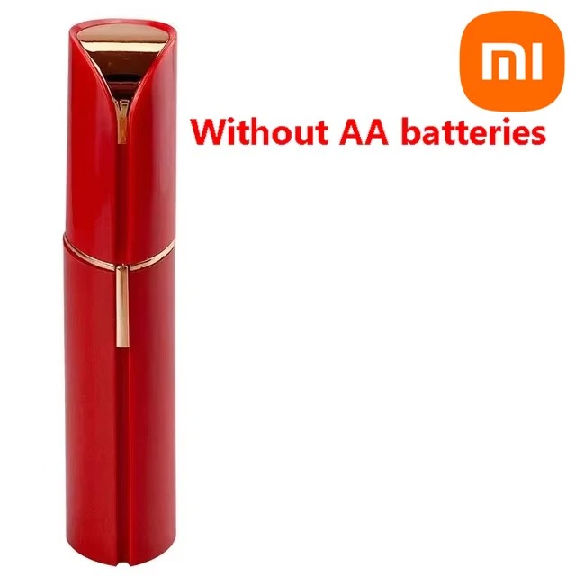 Xiaomi Face Hair Removal Shaver – USB Rechargeable Lipstick Epilator & Eyebrow Trimmer for Women