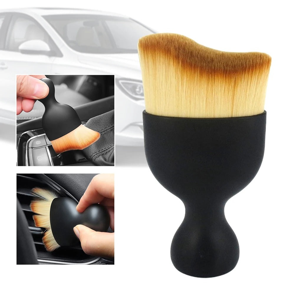 Car Detailing Brush – Interior Conditioner & Dust Removal Tool with Soft Bristles