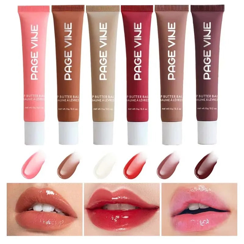 8-Piece Set of Moisturizing Lip Balms – Long-Lasting, Gentle & Non-Irritating Lip Care