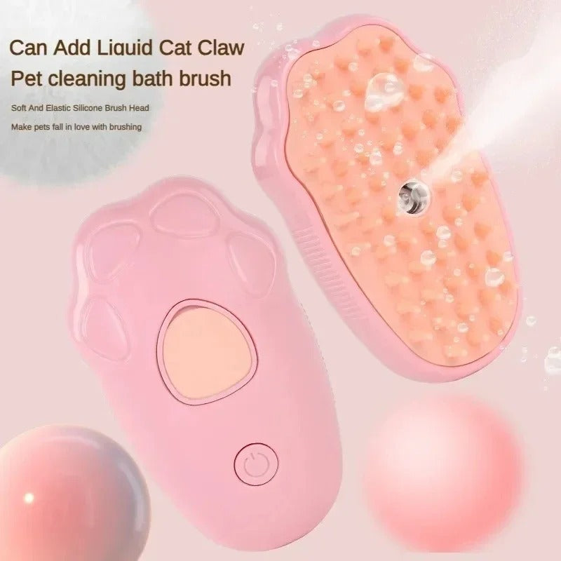 3-in-1 Cat Comb Brush Electric Spray Cat Steam Brush
