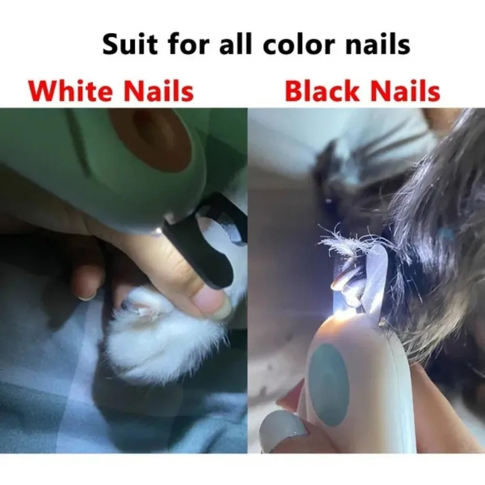 Pet Nail Clipper with LED Light β Dog & Cat Nail Cutter Grooming Tool