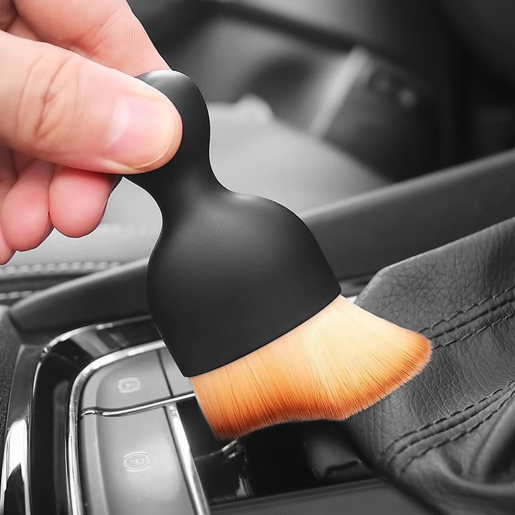 Car Detailing Brush – Interior Conditioner & Dust Removal Tool with Soft Bristles