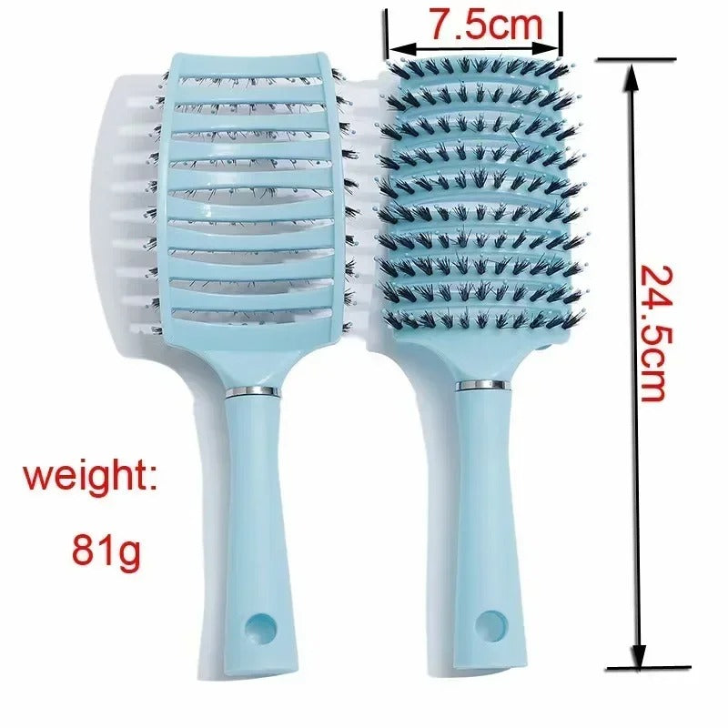 Detangling Hair Brush – Magic Comb for Tangles & Lice Removal | Salon Hairdressing Tool (2 Styles)