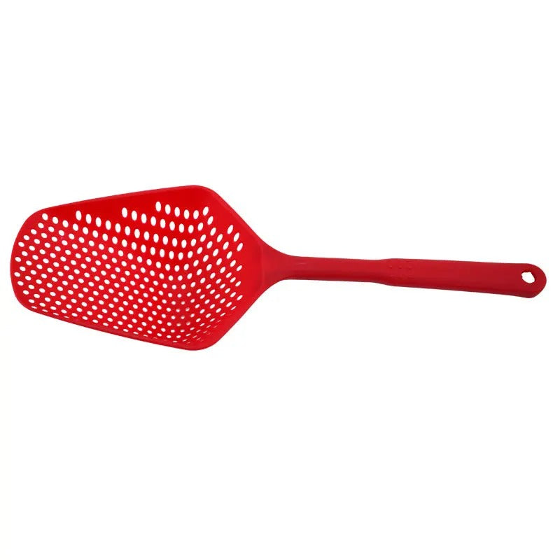 Food Grade PP Plastic Drain Shovel – Waterproof Kitchen Colander & Ice Shovel