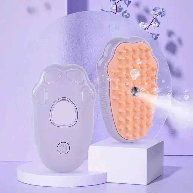 3-in-1 Cat Comb Brush Electric Spray Cat Steam Brush
