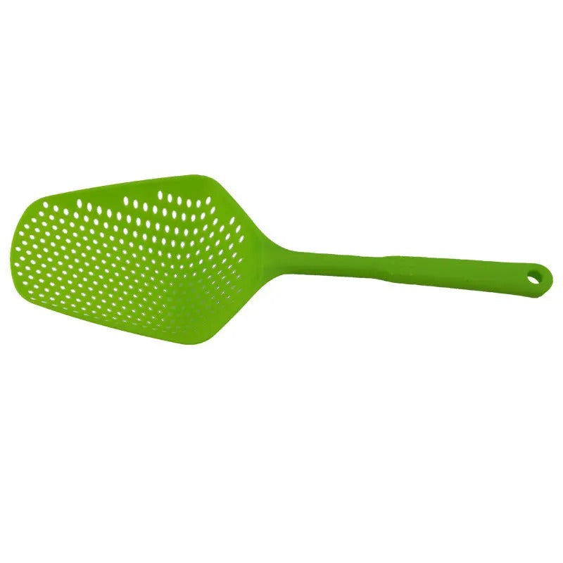 Food Grade PP Plastic Drain Shovel – Waterproof Kitchen Colander & Ice Shovel