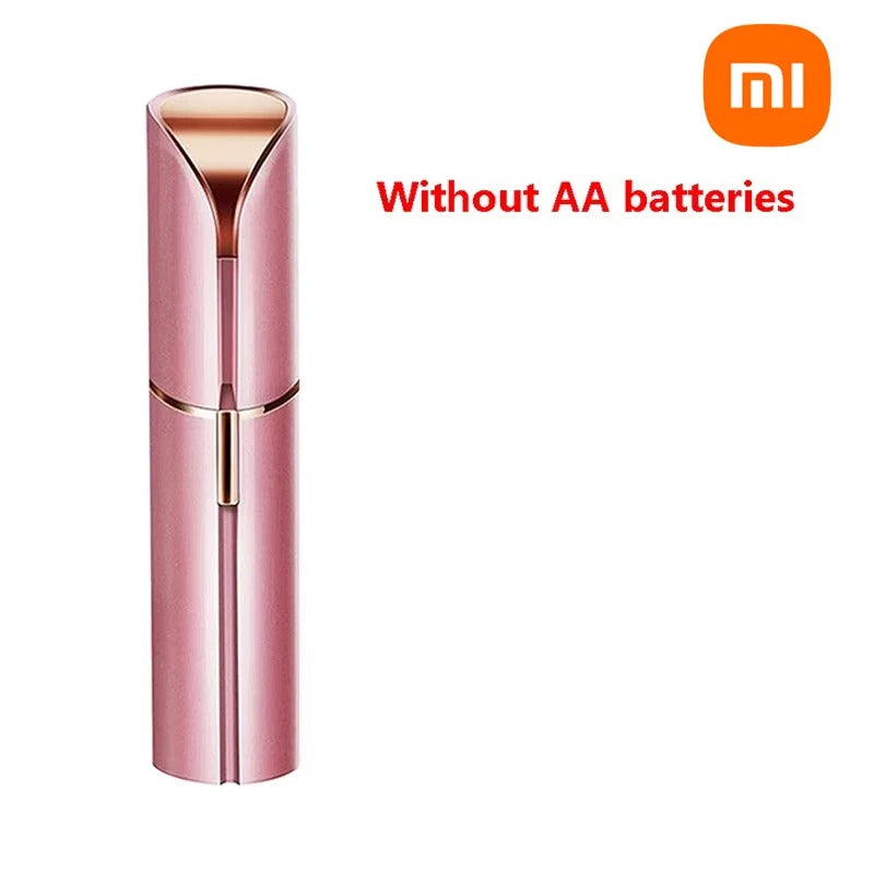 Xiaomi Face Hair Removal Shaver – USB Rechargeable Lipstick Epilator & Eyebrow Trimmer for Women