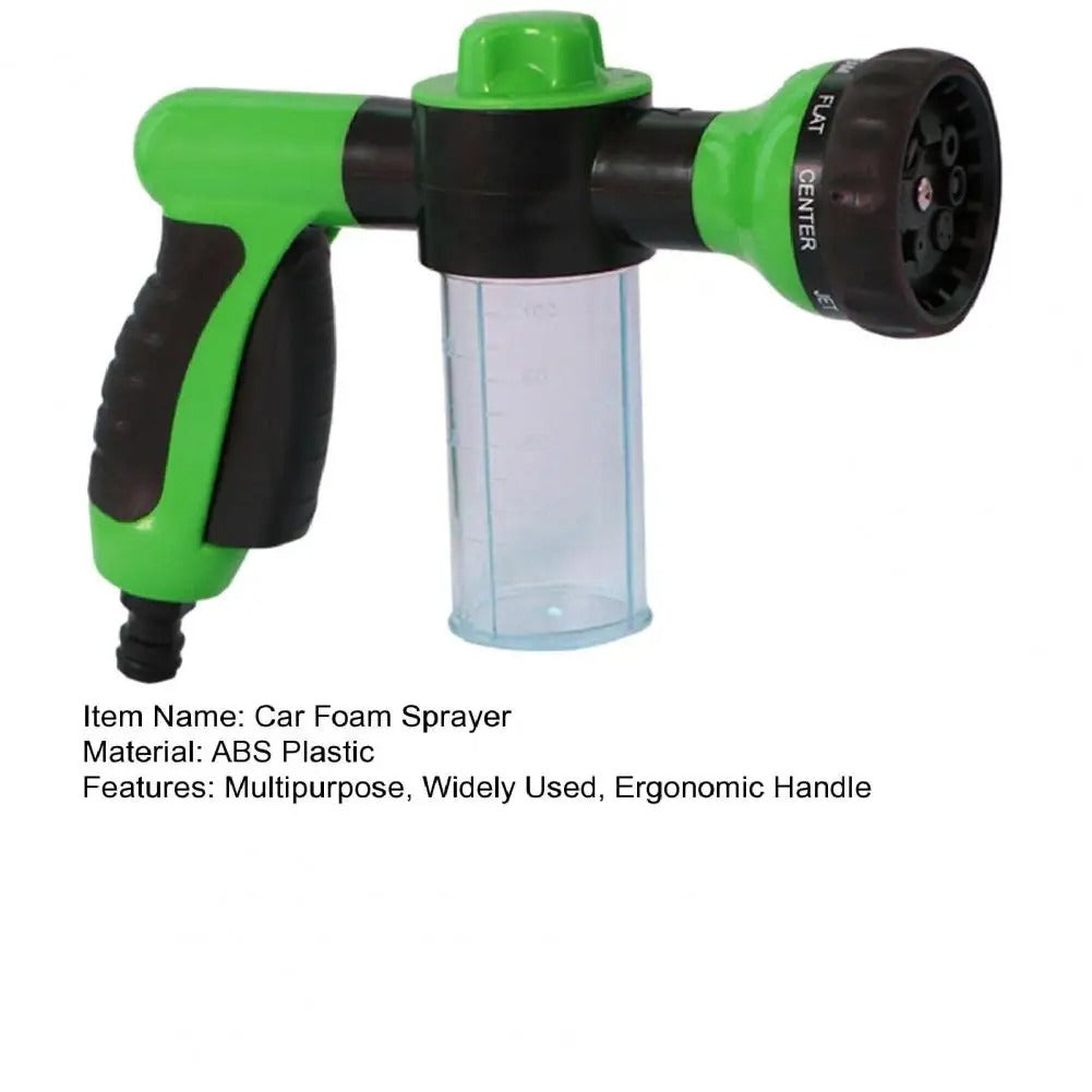 Adjustable Foam Sprayer for Car Wash – High Pressure, Ergonomic Handle