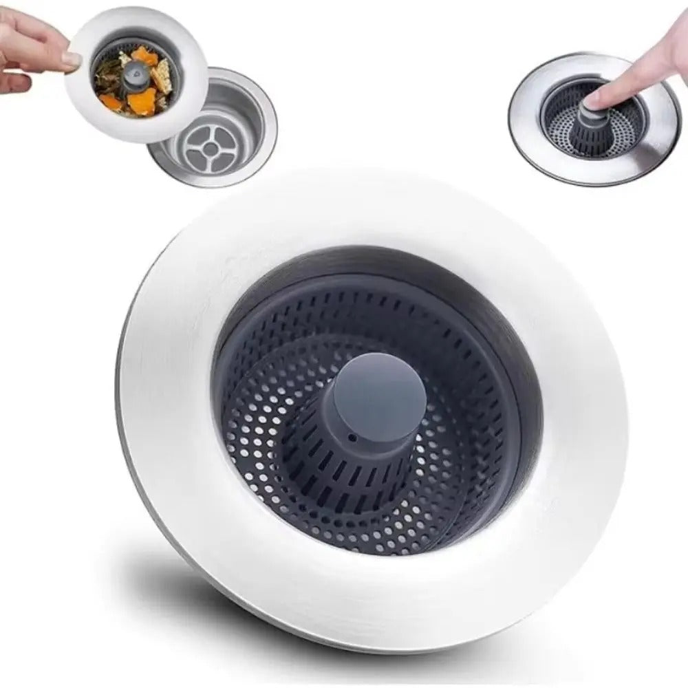 3-in-1 Sink Filter & Strainer Plug