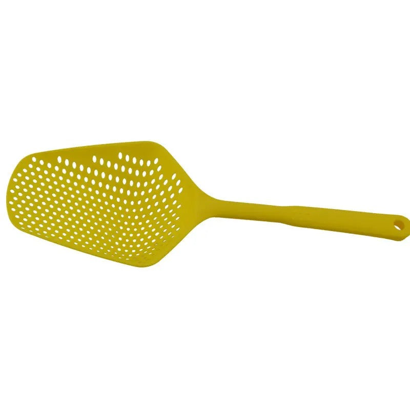 Food Grade PP Plastic Drain Shovel – Waterproof Kitchen Colander & Ice Shovel