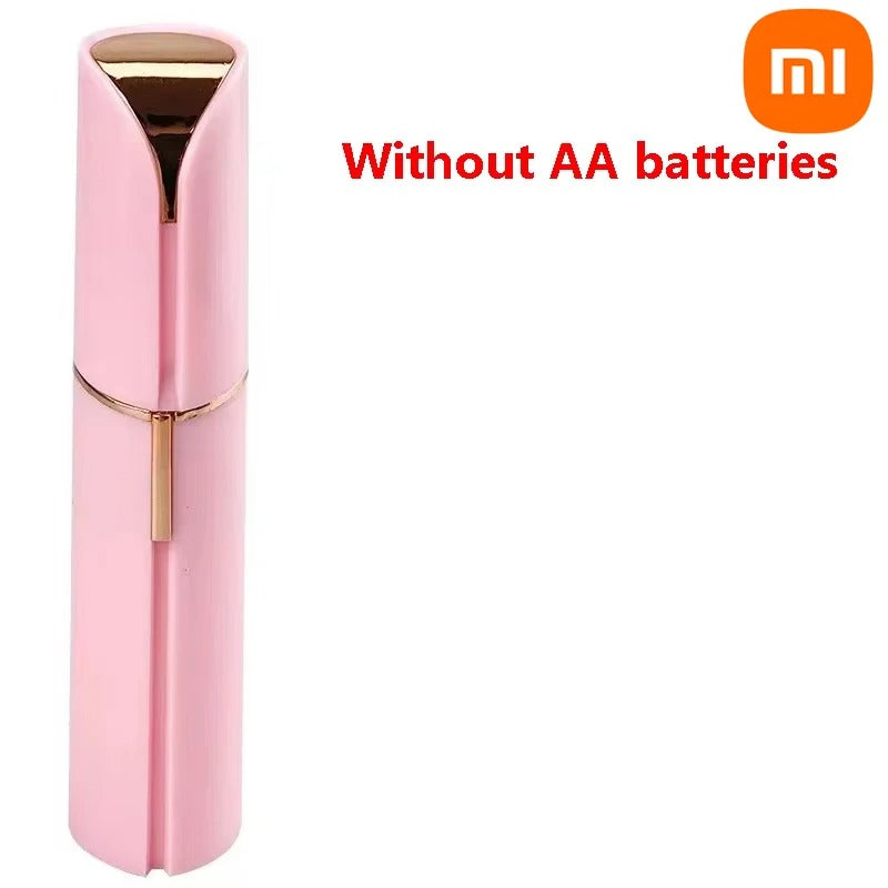 Xiaomi Face Hair Removal Shaver – USB Rechargeable Lipstick Epilator & Eyebrow Trimmer for Women