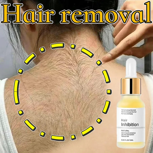 Painless Hair Removal Spray | Powerful Epilator Cream & Growth Inhibitor for Body & Intimate Areas