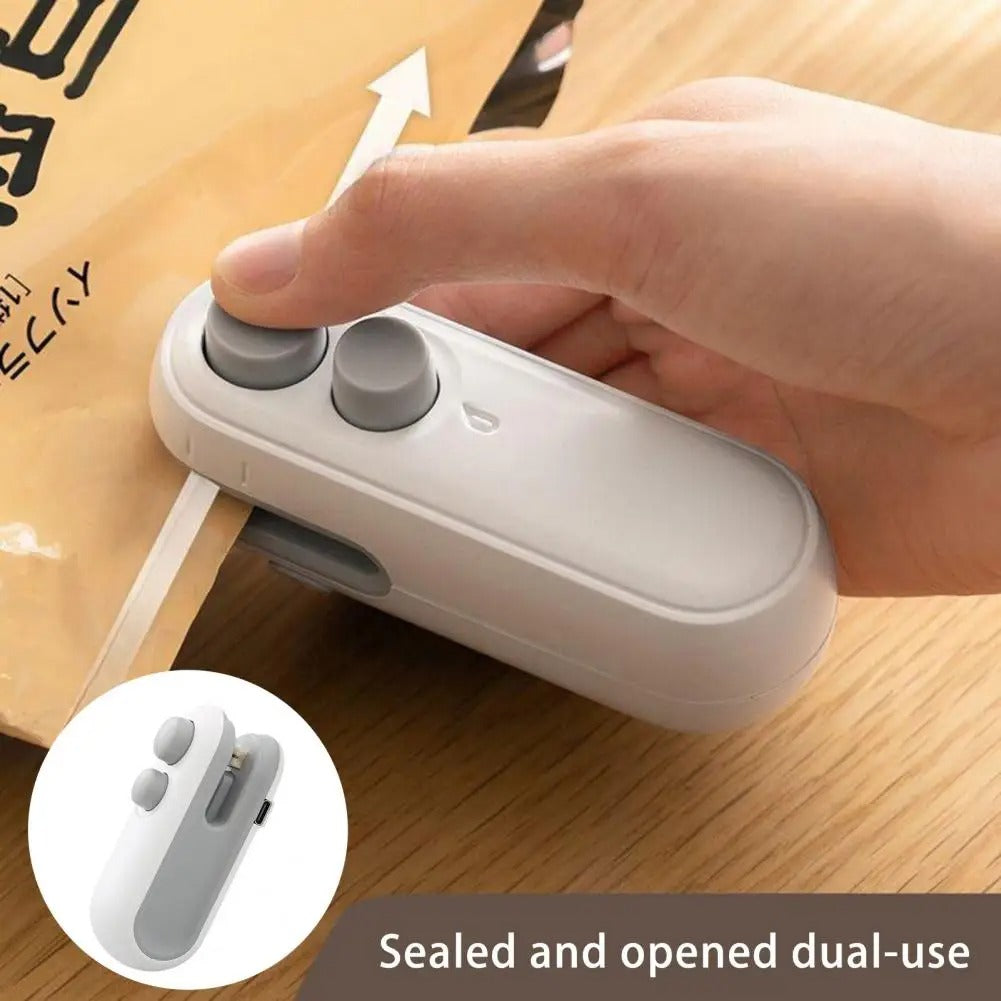 Mini Bag Sealer & Cutter USB Rechargeable