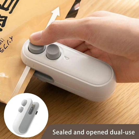 Mini Bag Sealer & Cutter USB Rechargeable