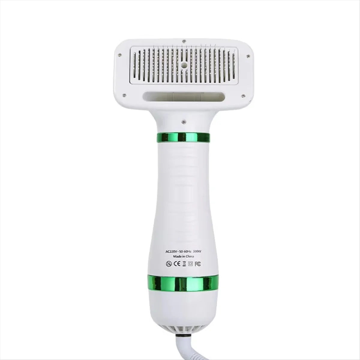 Pet Hair Dryer with Slicker Brush – Professional Grooming Blower for Dogs & Cats, EU Plug