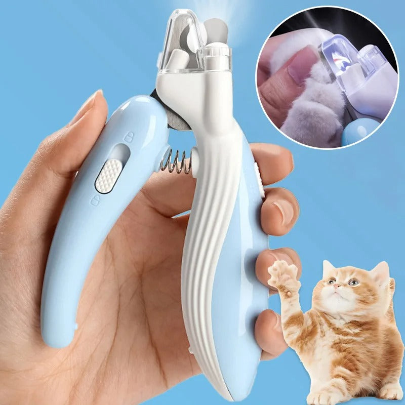 LED Electric Pet Nail Grinder & Claw Grooming Scissors for Dogs, Cats & Small Animals