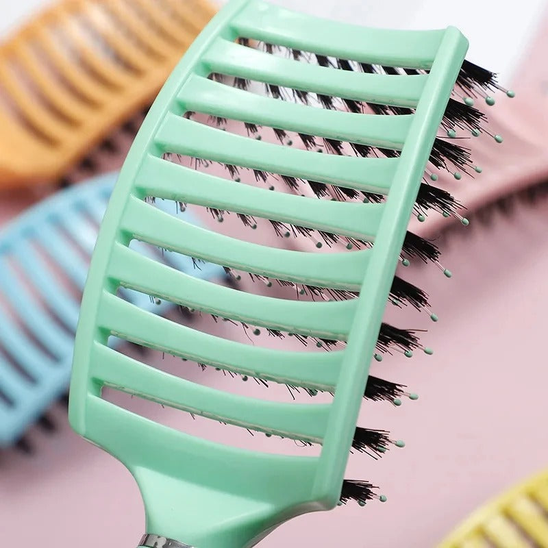 Detangling Hair Brush – Magic Comb for Tangles & Lice Removal | Salon Hairdressing Tool (2 Styles)