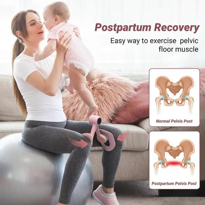 Pelvic Floor & Inner Thigh Exerciser – Compact Workout Equipment for Home & Gym