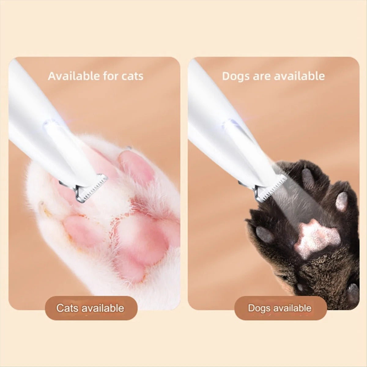 Pet Micro-Precision Trimmer – Waterproof Rechargeable Pet Hair Clippers | Shaver for Dogs & Cats (T33C)