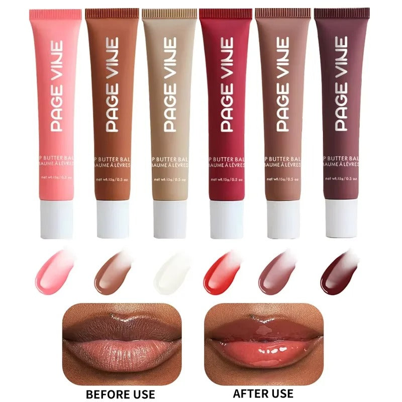 8-Piece Set of Moisturizing Lip Balms – Long-Lasting, Gentle & Non-Irritating Lip Care