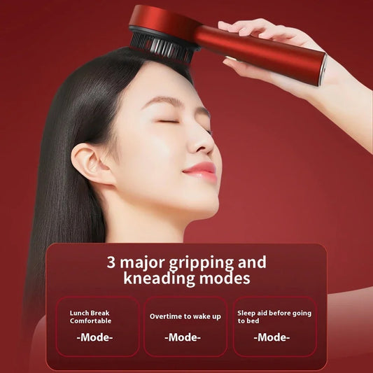 Hair Growth Massager Comb | 630nm Infrared Light + Scalp Oil Applicator | Anti-Hair Loss Solution