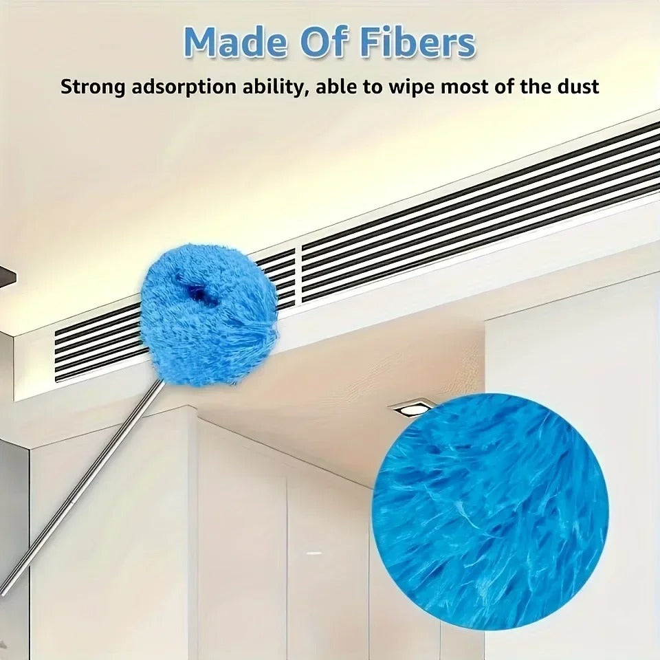 Extendable Feather Duster for Home Cleaning – Washable & Reusable Dusting Stick for Ceiling, Corners & Furniture