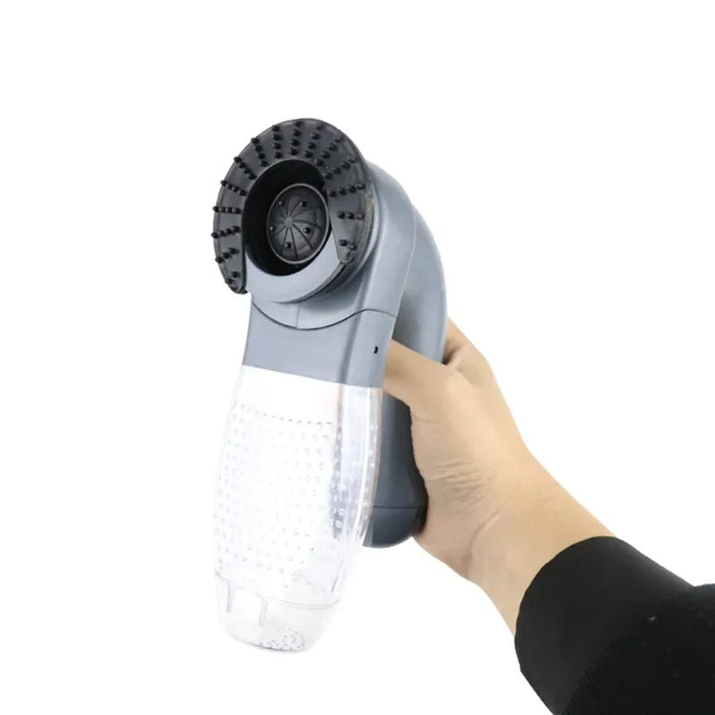 Electric Pet Vacuum – Handheld Fur Remover & Hair Trimmer for Cats & Dogs