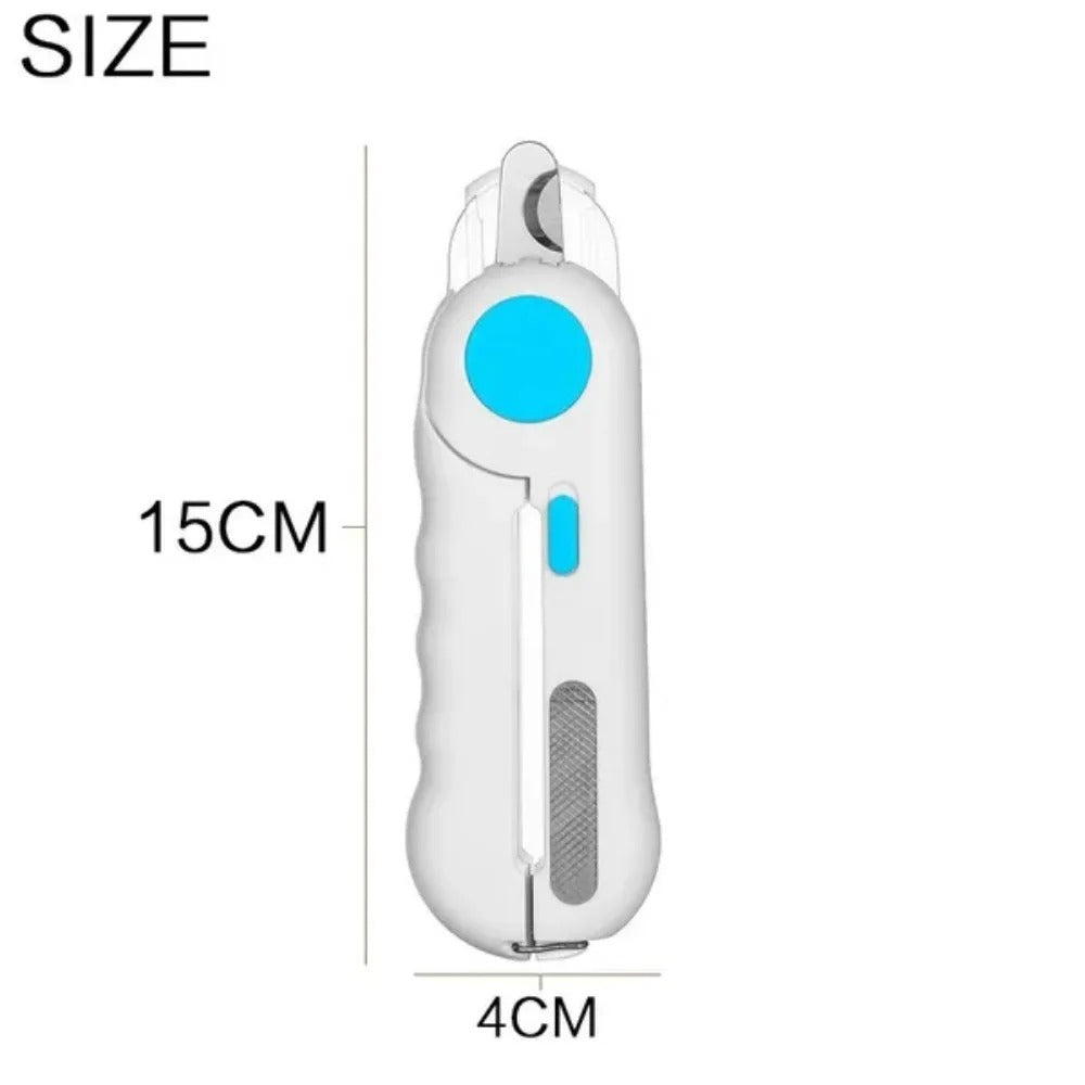 Pet Nail Clipper with LED Light – Dog & Cat Nail Cutter Grooming Tool