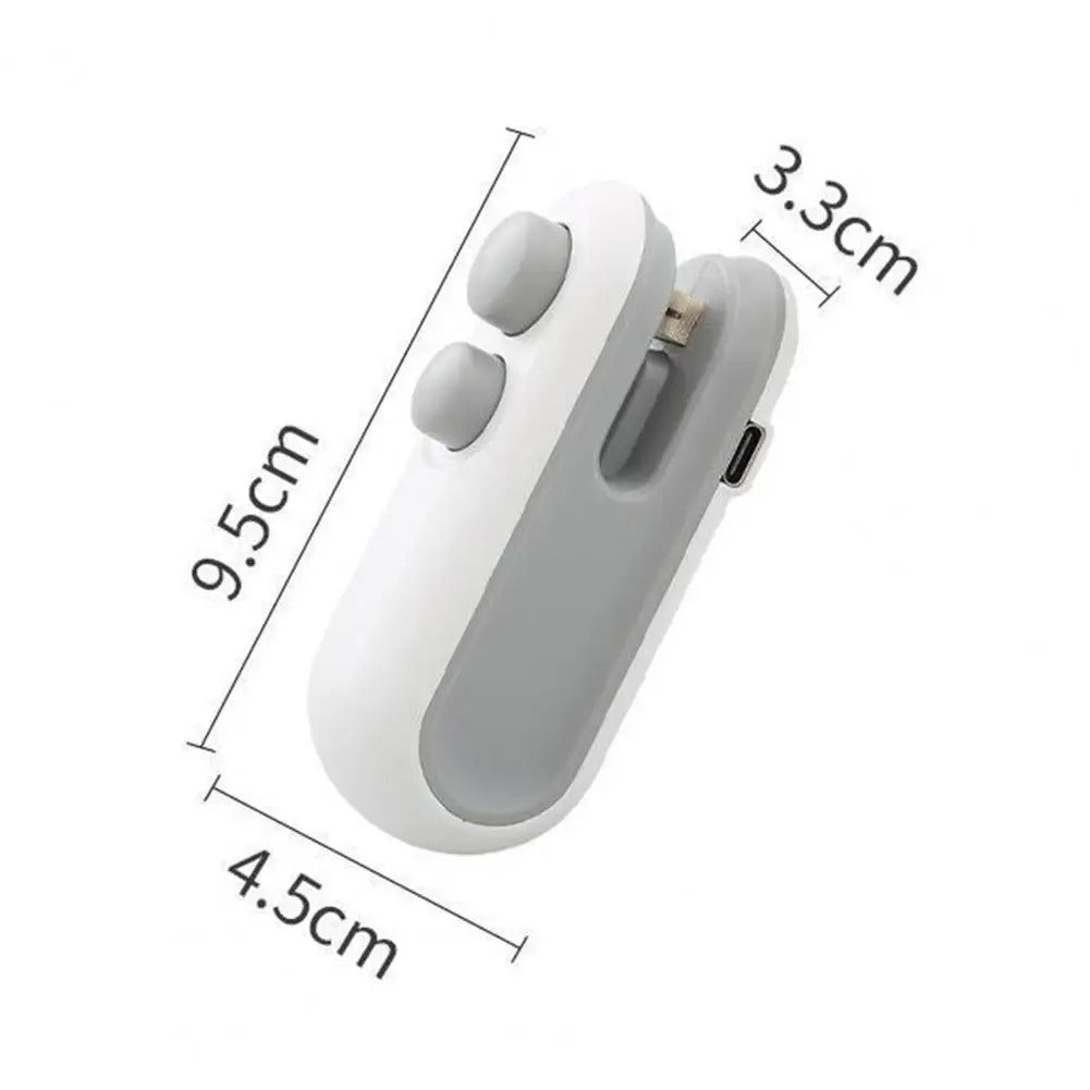 Mini Bag Sealer & Cutter USB Rechargeable