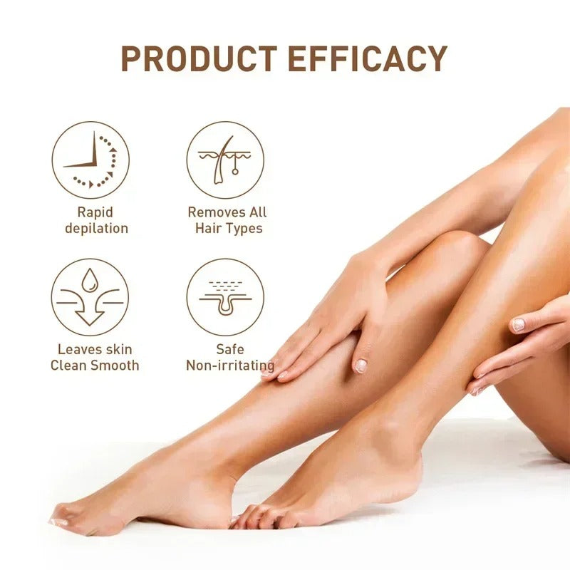 Painless Hair Removal Spray | Powerful Epilator Cream & Growth Inhibitor for Body & Intimate Areas