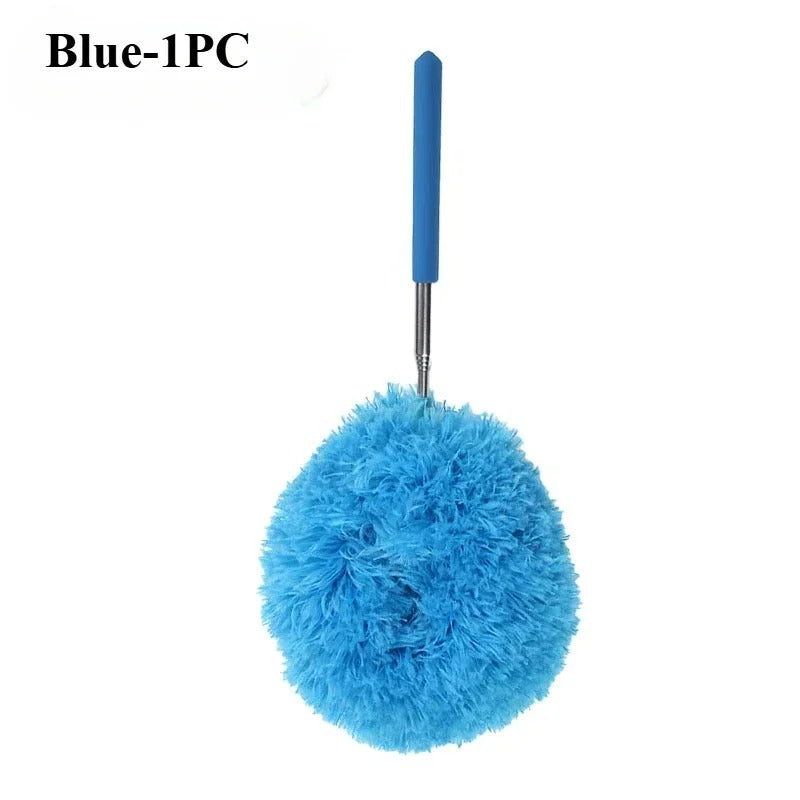 Extendable Feather Duster for Home Cleaning – Washable & Reusable Dusting Stick for Ceiling, Corners & Furniture