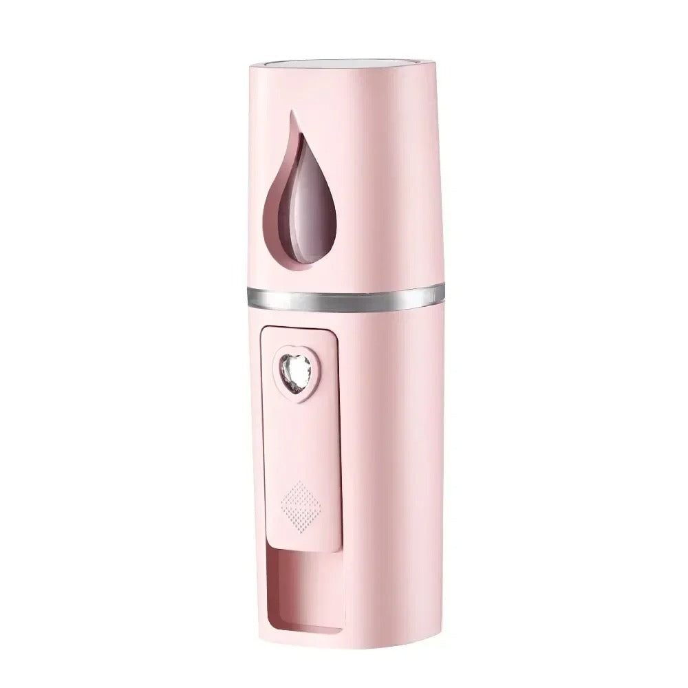Mini Portable Facial Steamer – USB Nano Mister & Hydrating Beauty Spray Device