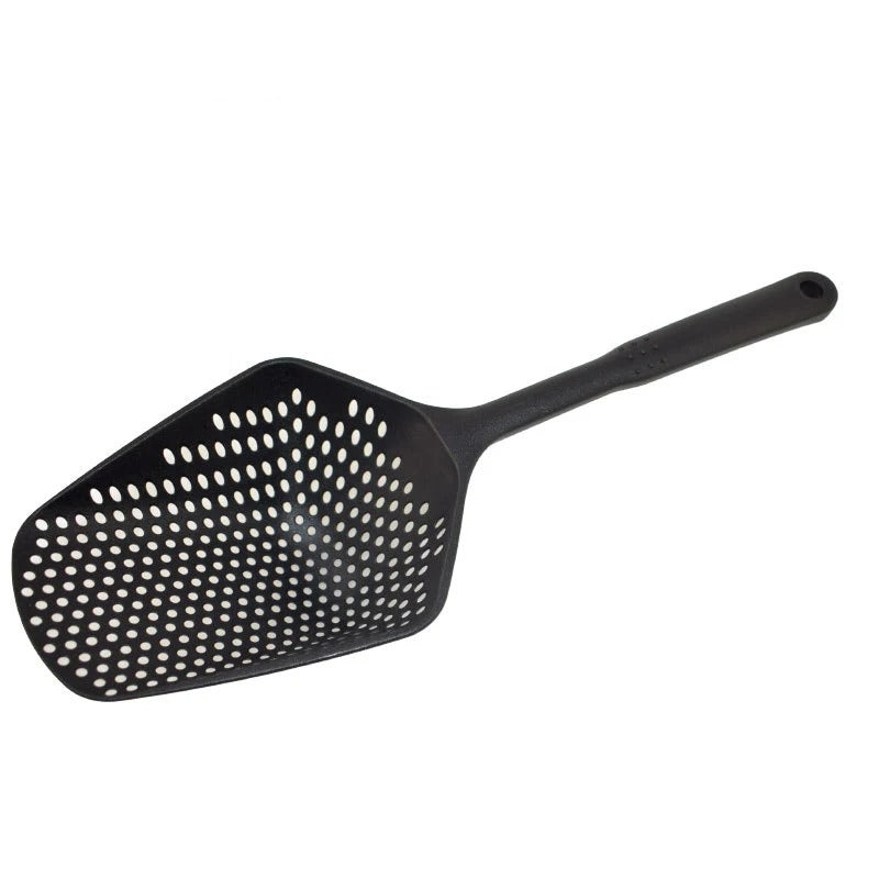 Food Grade PP Plastic Drain Shovel – Waterproof Kitchen Colander & Ice Shovel