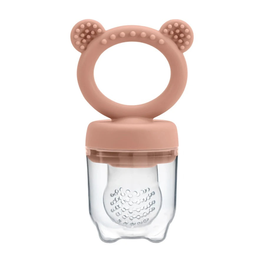 Silicone Baby Fruit Pacifier Feeder with Protective Cover – Newborn Feeding Accessory